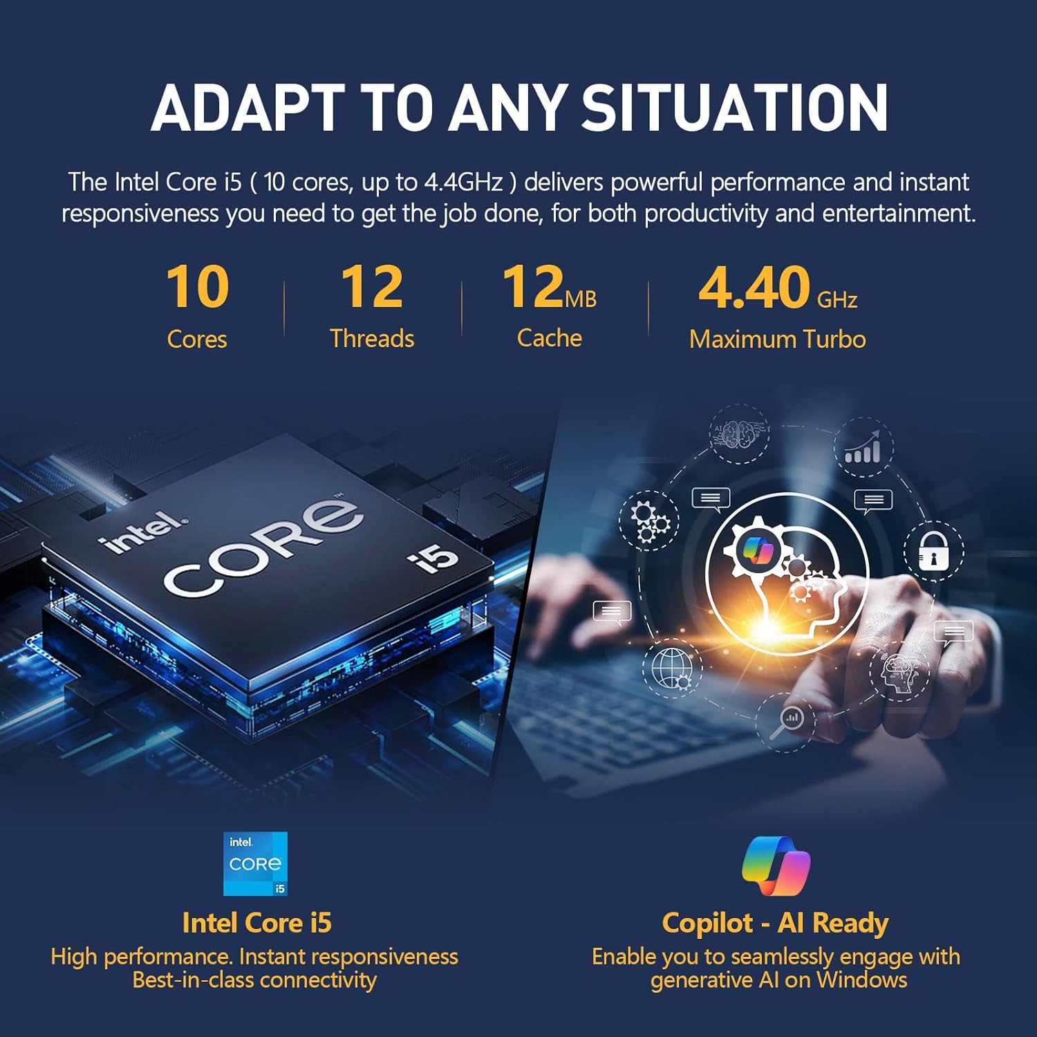 HP 2025 15.6 Laptop Touchscreen Computer, Touch Screen Laptop 15 Inch, Intel Core i5(10 cores), Windows 11 Pro, Lifetime Office, 24GB RAM 512GB SSD, 10-Key