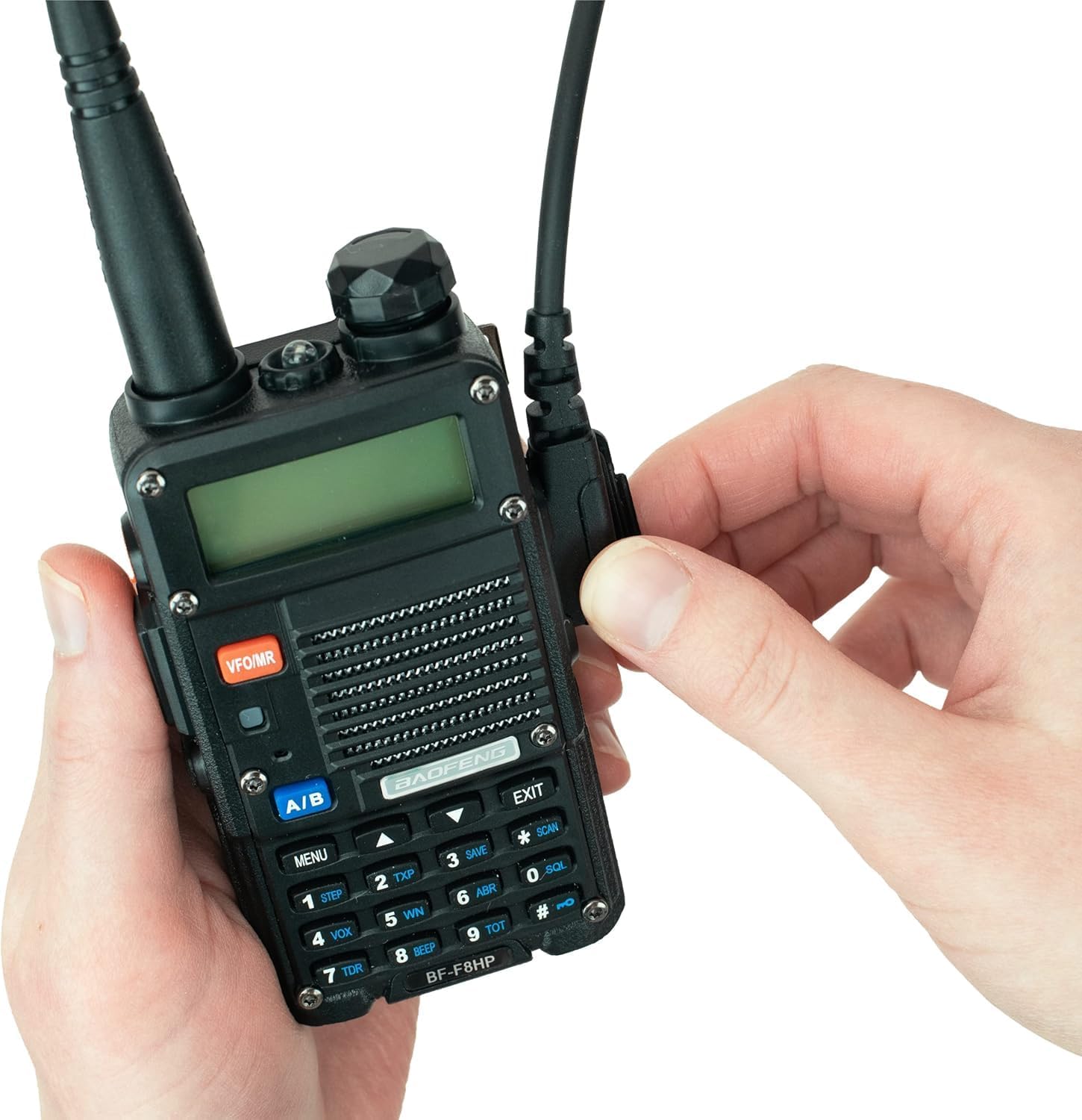 BTECH PC03 USB-C Programming Cable – Genuine FTDI Chipset for Baofeng, Kenwood K1 Radios | Works with Chirp and OEM CPS | Windows, macOS, Linux | Radio Software Required