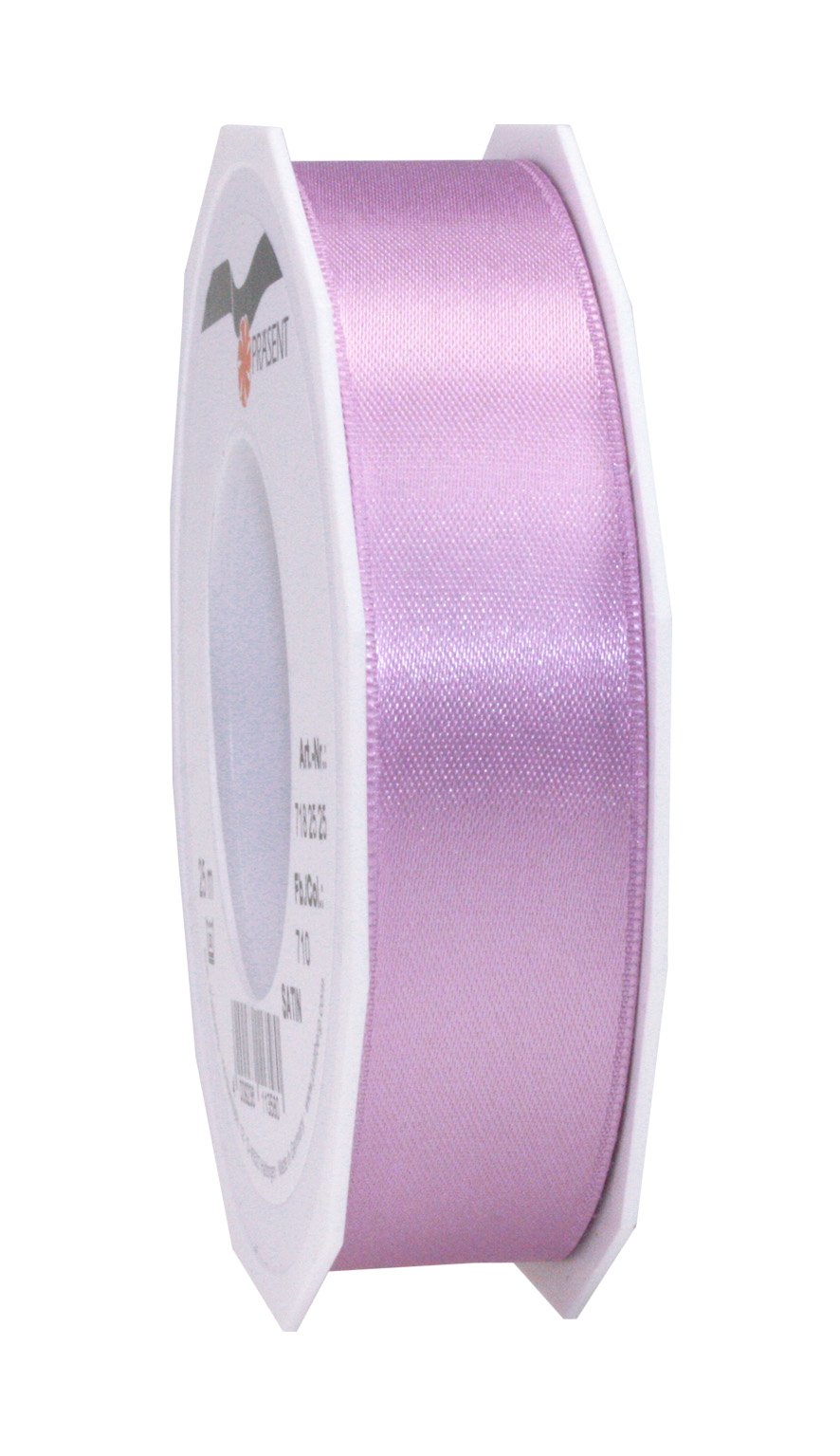 C.E. Pattberg SATIN lila gift ribbon, 27 yards for Wrapping Gifts, 1 inch width, Ribbon for Decorating & Crafting, Decorative Ribbon for Gifts, for every occasion