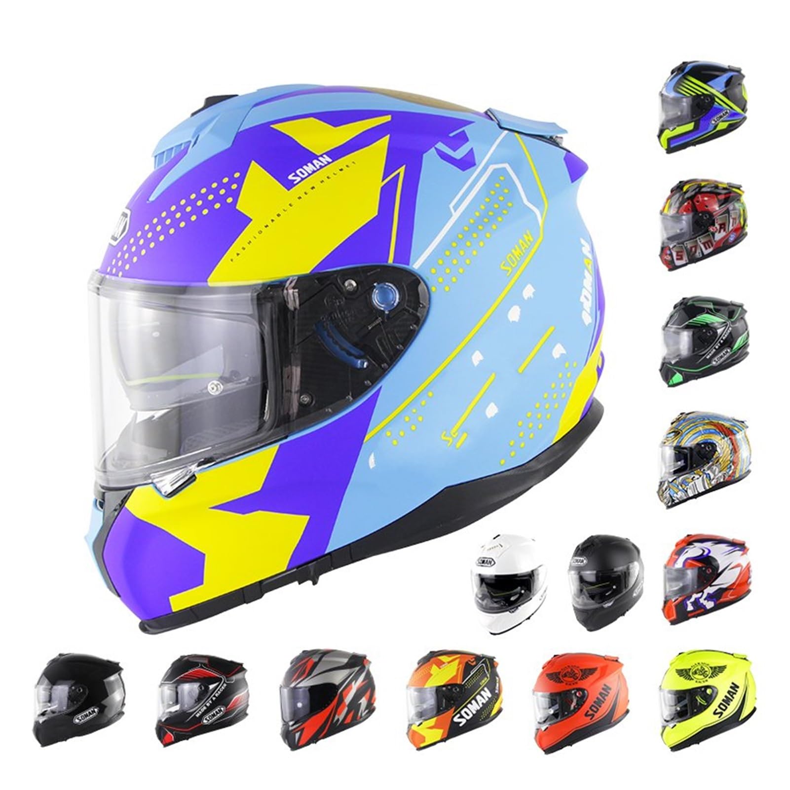 Amazon.co.jp: オートバイ フルフェイス ヘルメットバイザー 択 に適用 