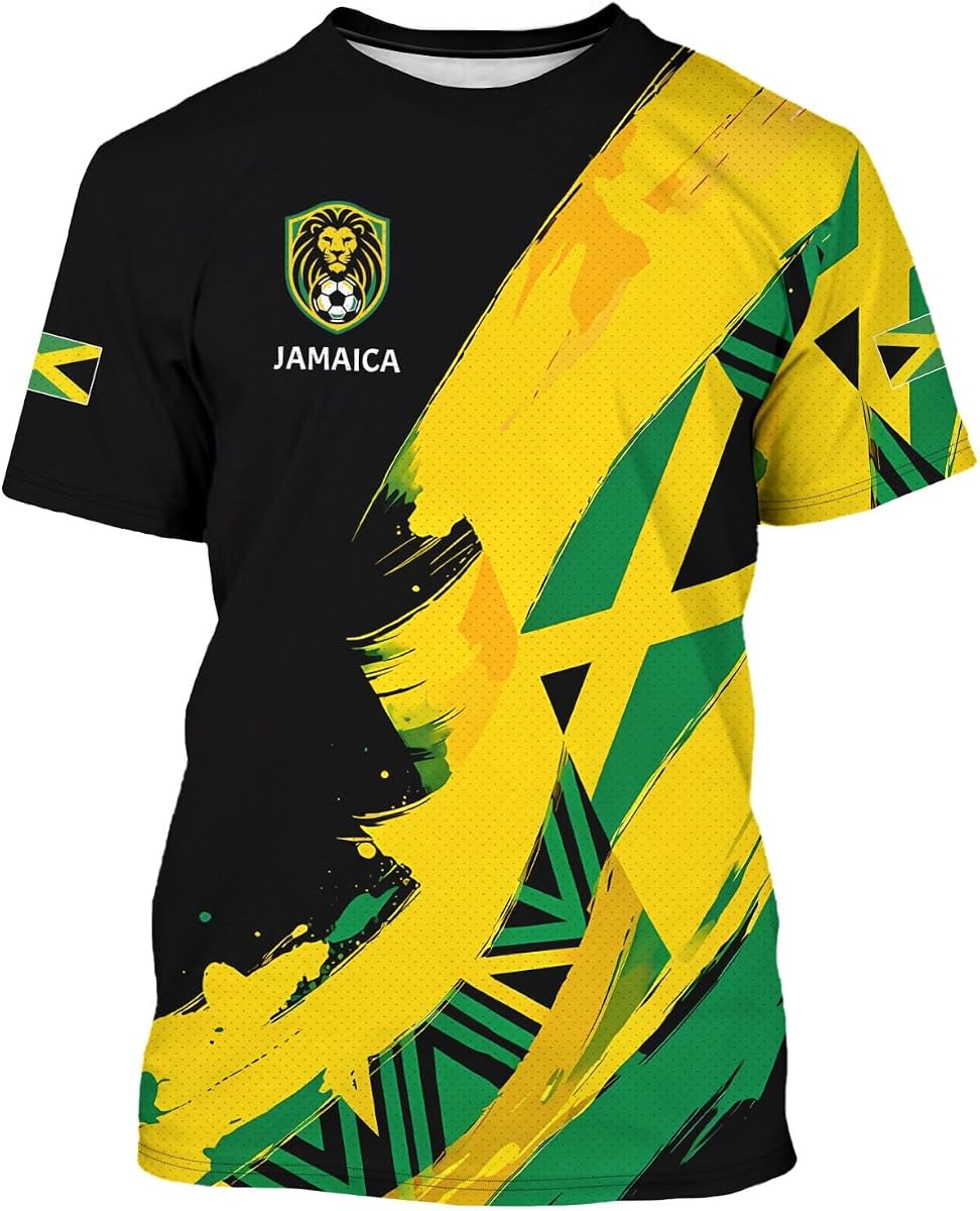 Camisetas de fútbol Colección de camisetas deportivas nacionales Ropa de entrenamiento de fútbol Estampado Cuello redondo Mangas cortas para hombres y mujeres