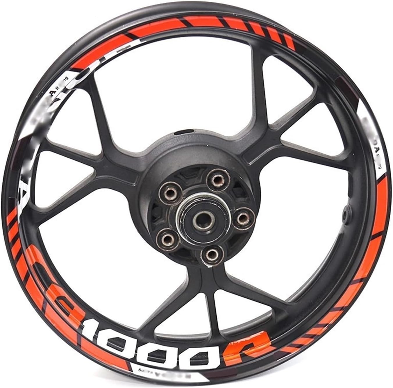 Wheel Rim Stripe Decal Sticker Front Rear Decal for CB for 1000R for CB1000R Motorcycle Sticker Wheel Rim Decal Reflective(8)