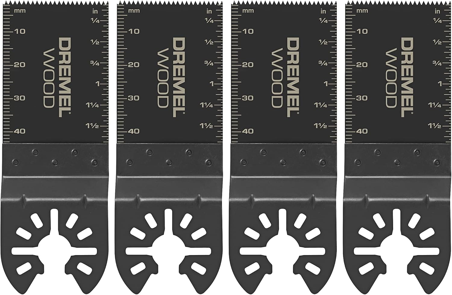 Dremel MM480B-4 1-1/4 in. Wood Flush Cutting Oscillating Blade