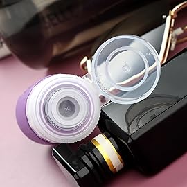 Mrsdry Travel Bottles for Toiletries, Tsa Approved 2oz Travel size Bottles, BPA Free Leak Proof Travels Toiletry Containers, Traveler Accessories with Toiletry Bag for Shampoo Liquid (4 Pack)