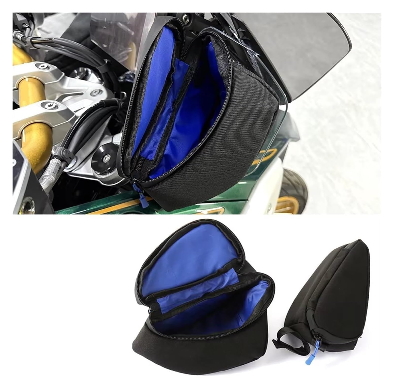 Moto Paraurti Borsa per BMW per R 1300 per GS per R1300GS 2023 2024 2025 Moto Deflettore Parabrezza Impermeabile Bagagli Sella Borsa