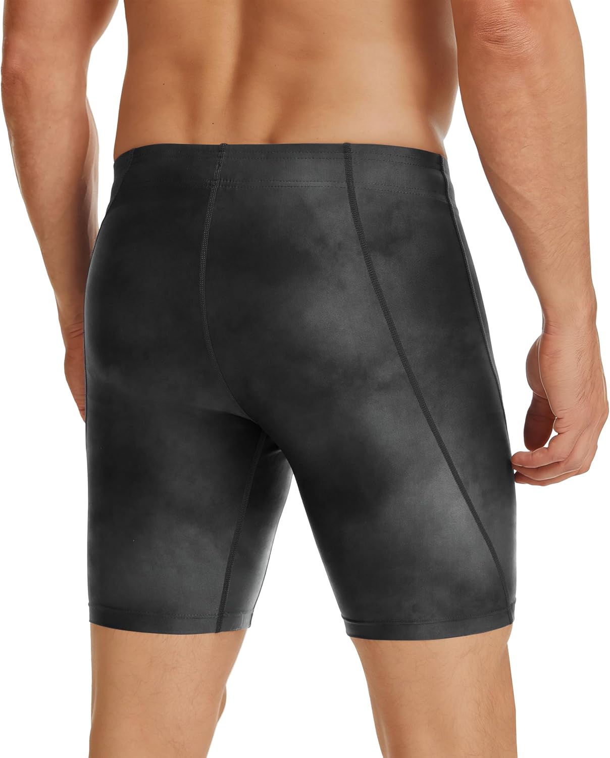 Swim Jammers for Men Quick Dry Racing Training Professional Athletic Swimsuit Swimming Chlorine Resistant UPF 50 +