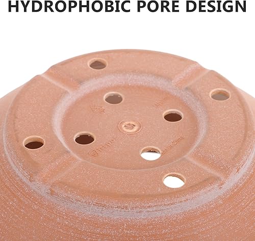 Miniatura 9 de Yardwe Macetas de orquídeas para guardería, macetas decorativas para jardín, bonsái, contenedor para suculentas con orificio de drenaje para