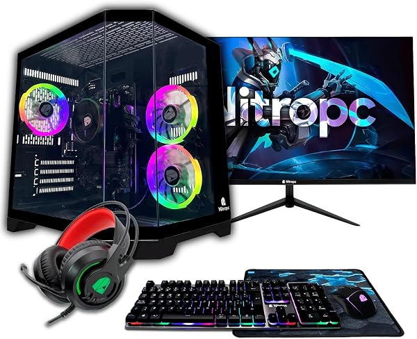 NitroPC - Pack Avanzado | PC Gaming Completo