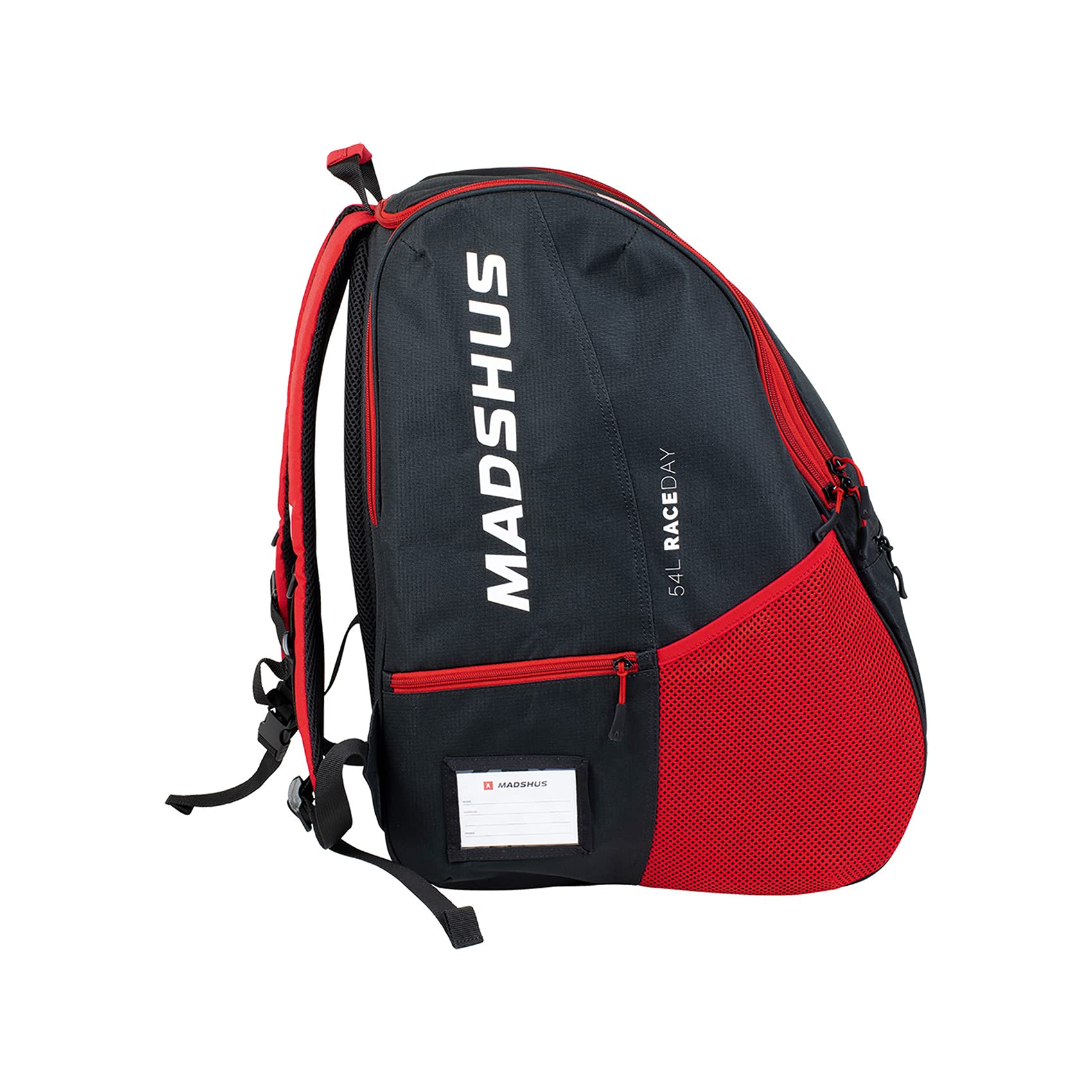 K2 Madshus Unisex – Erwachsene Rucksack Race Day Backpack 54l — Black - red — 18F4509