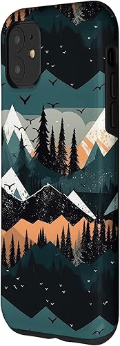 Miniatura 2 de Funda de montaña estética de paisaje al aire libre para iPhone 11