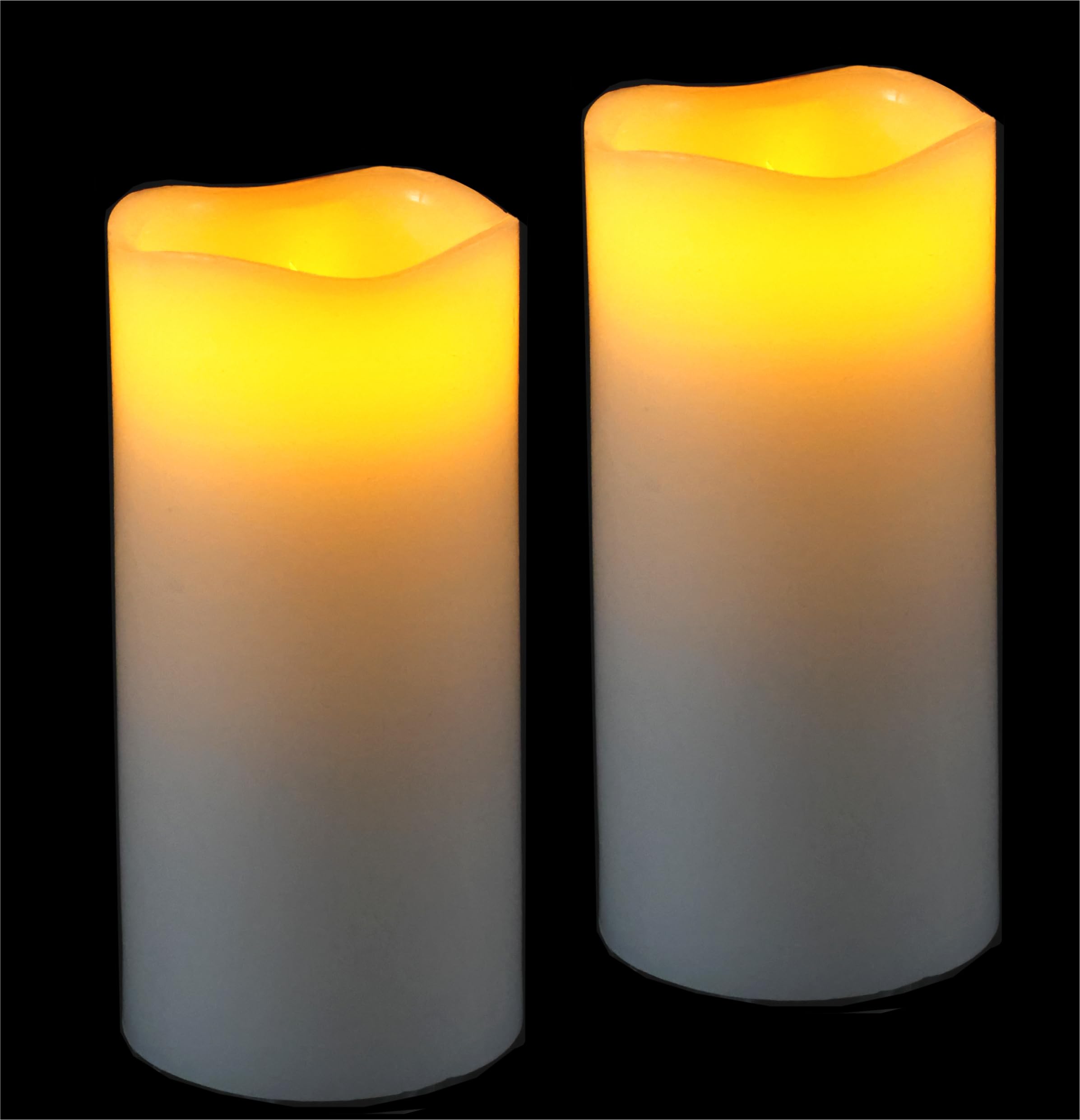Flair Flower LED kaarsen echte was set van 2 elektrische kaars LED