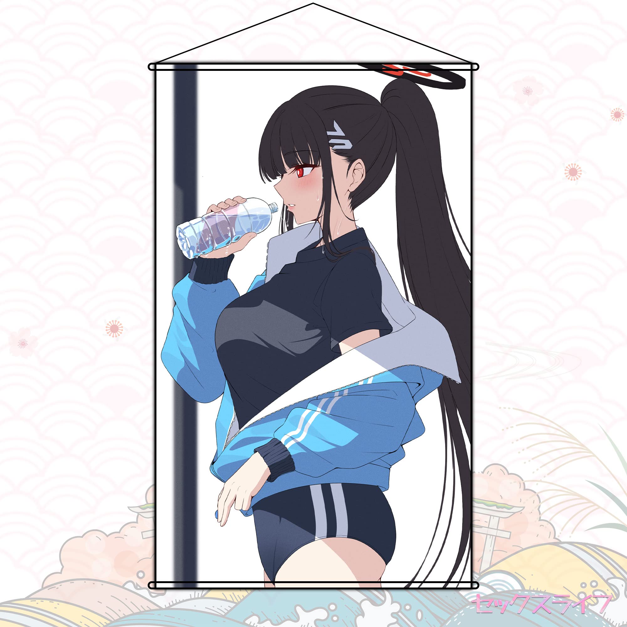 ブルーアーカイブ 雪 C102 新刊 タペストリー 調月リオ - コレクション