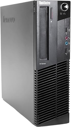 Miniatura 1 de Lenovo ThinkCentre M92 SFF Premium Flagship Computadora de escritorio empresarial, Intel Quad-Core i7-3770 hasta 3.9 GHz, 8 GB de RAM, disco duro de