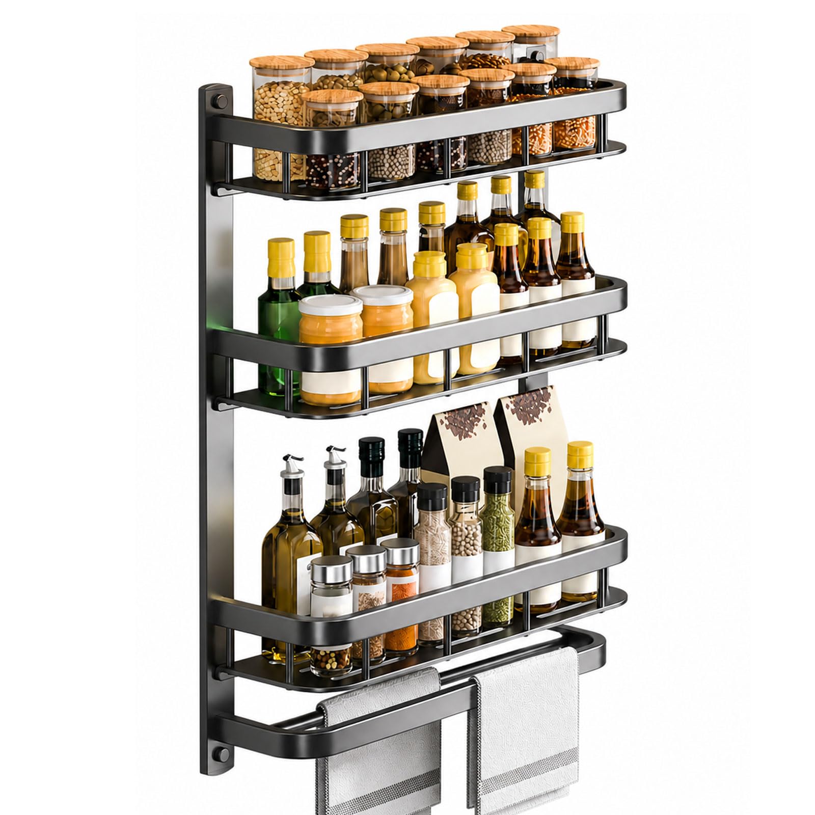 Portaspezie da appendere Porta spezie per cucina salva spazio