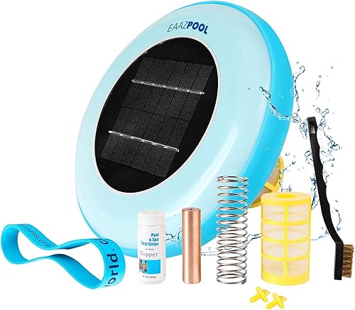 Ionizador solar para piscinas  Hasta un 85% menos de cloro  Dispositivo de limpieza de piscinas  Purificador solar de piscina sin cloro y disponible en Yaxa Venezuela