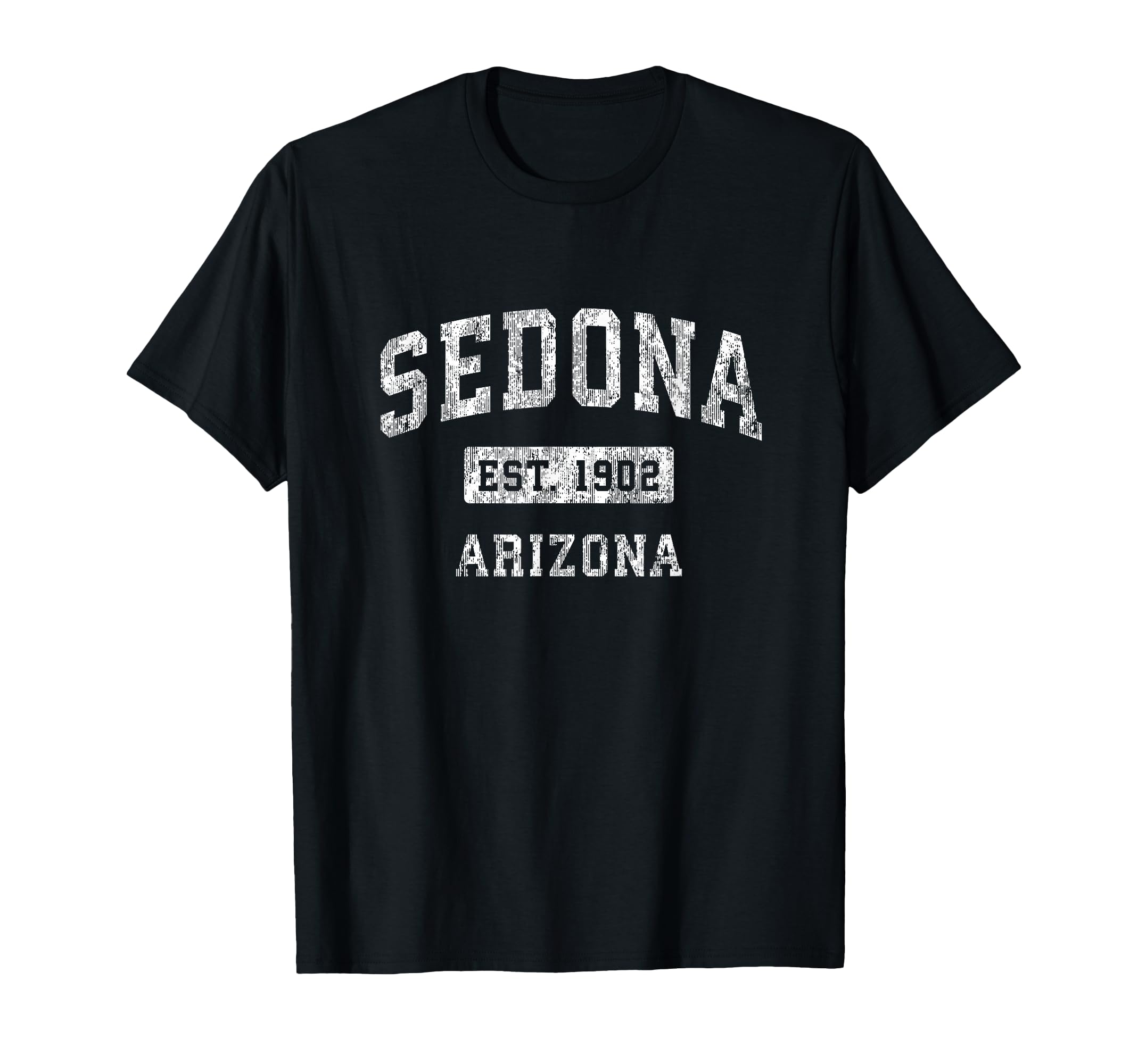 Sedona Arizona AZ Vintage Established Sports Design T-Shirt