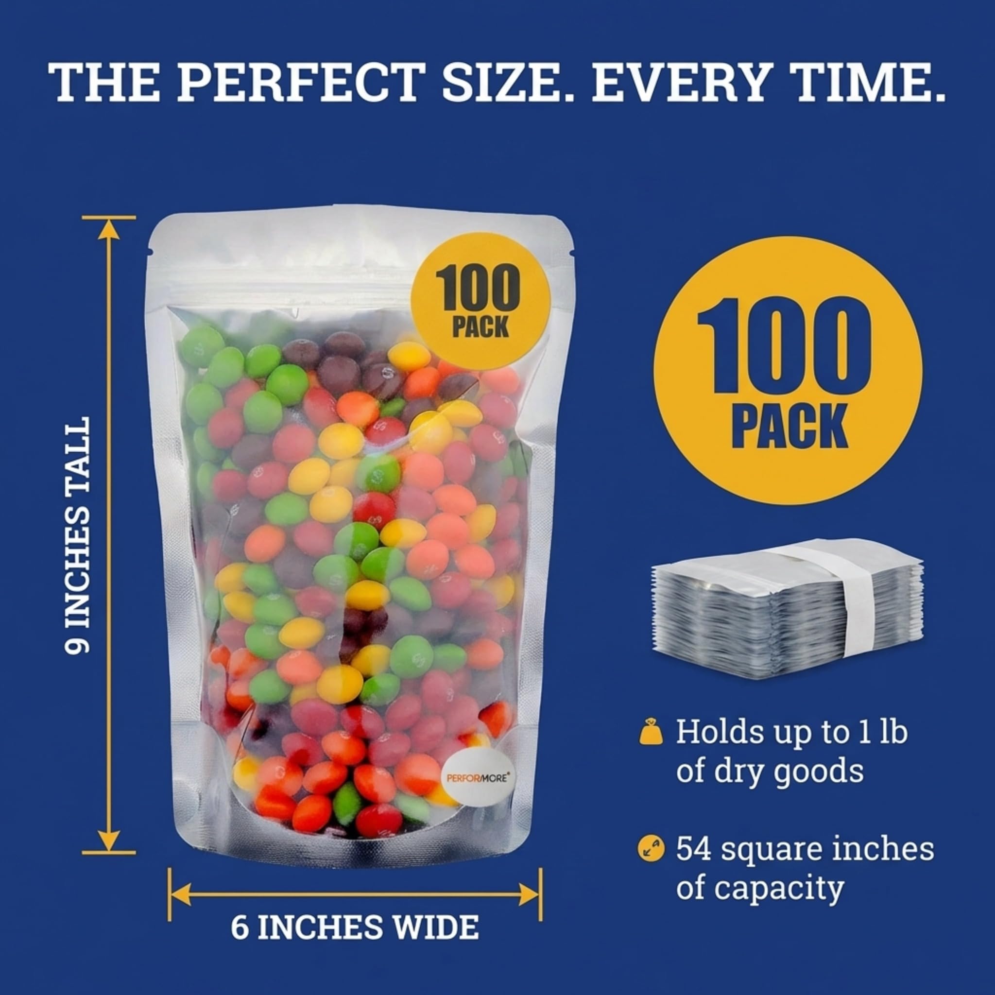 Amazon.com: Stand Up Pouch Bags, 6