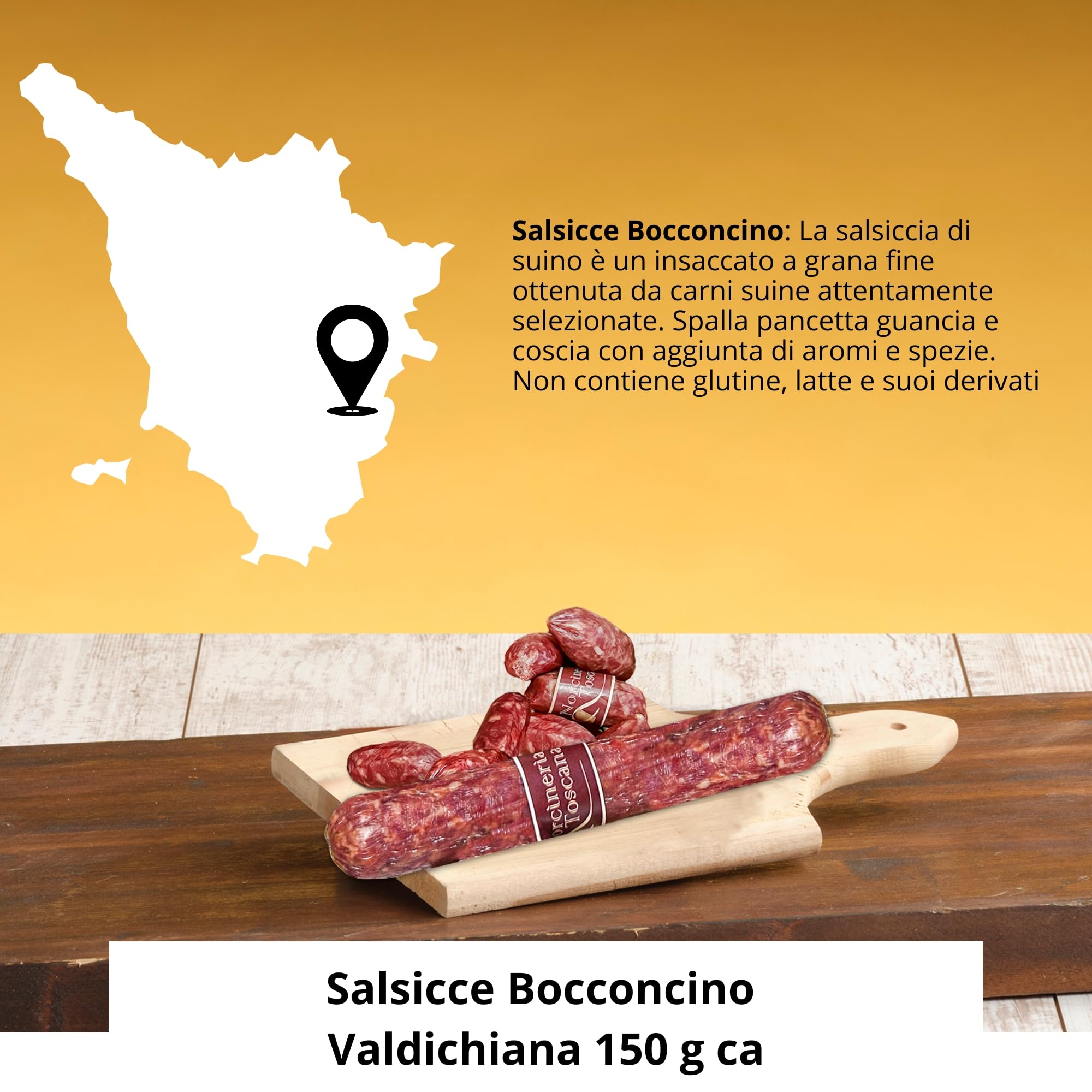 Speciale Italia Artisan Gastronomic Gift Basket – Gourmet Box with 8 Typical Products of Tuscany, Umbria and Emilia – Made in Italy Selection for Businesses and Gift Ideas - 4