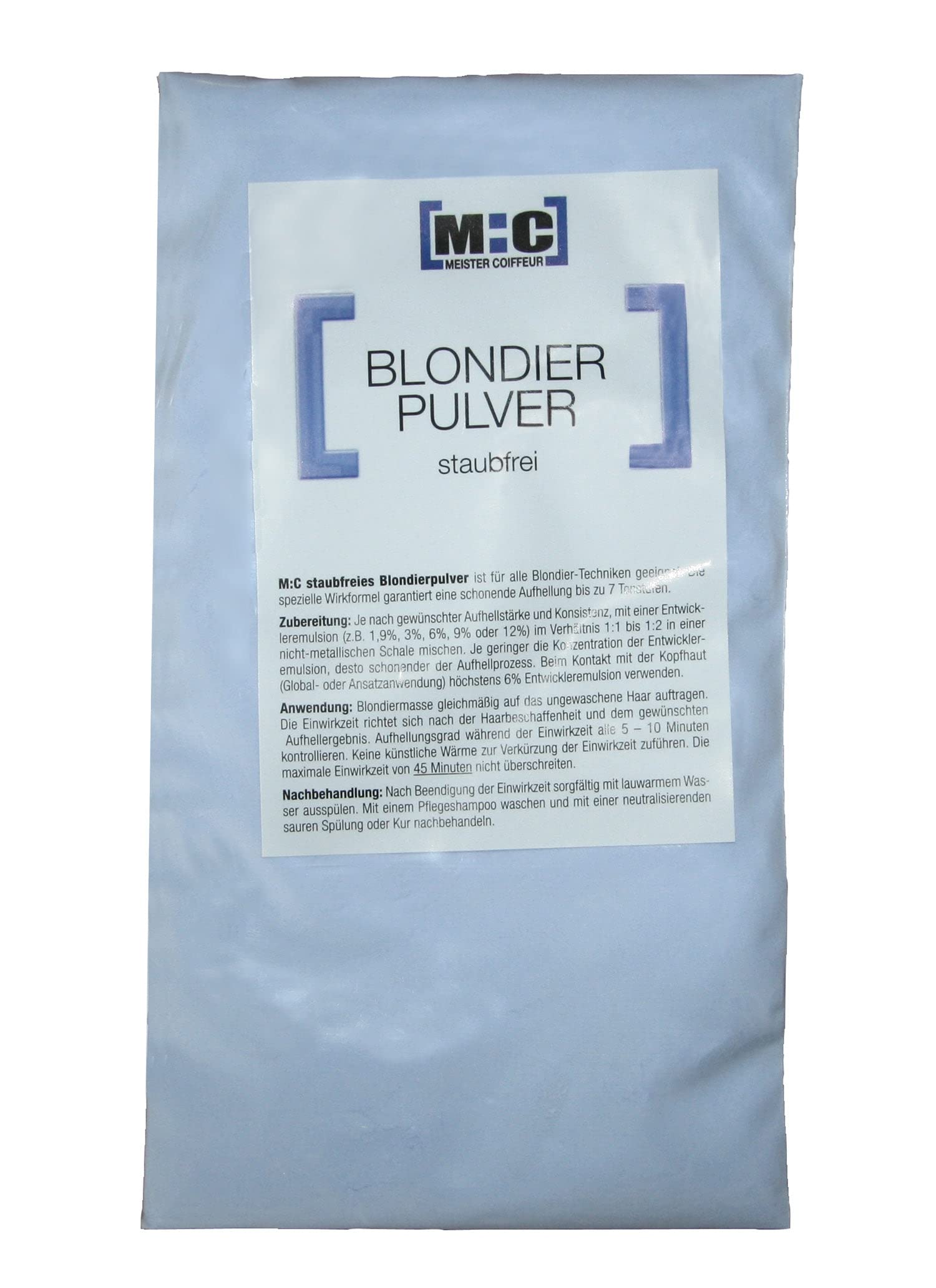 M:C Blondierpulver 500 g Beutel Blondierbeutel 500g