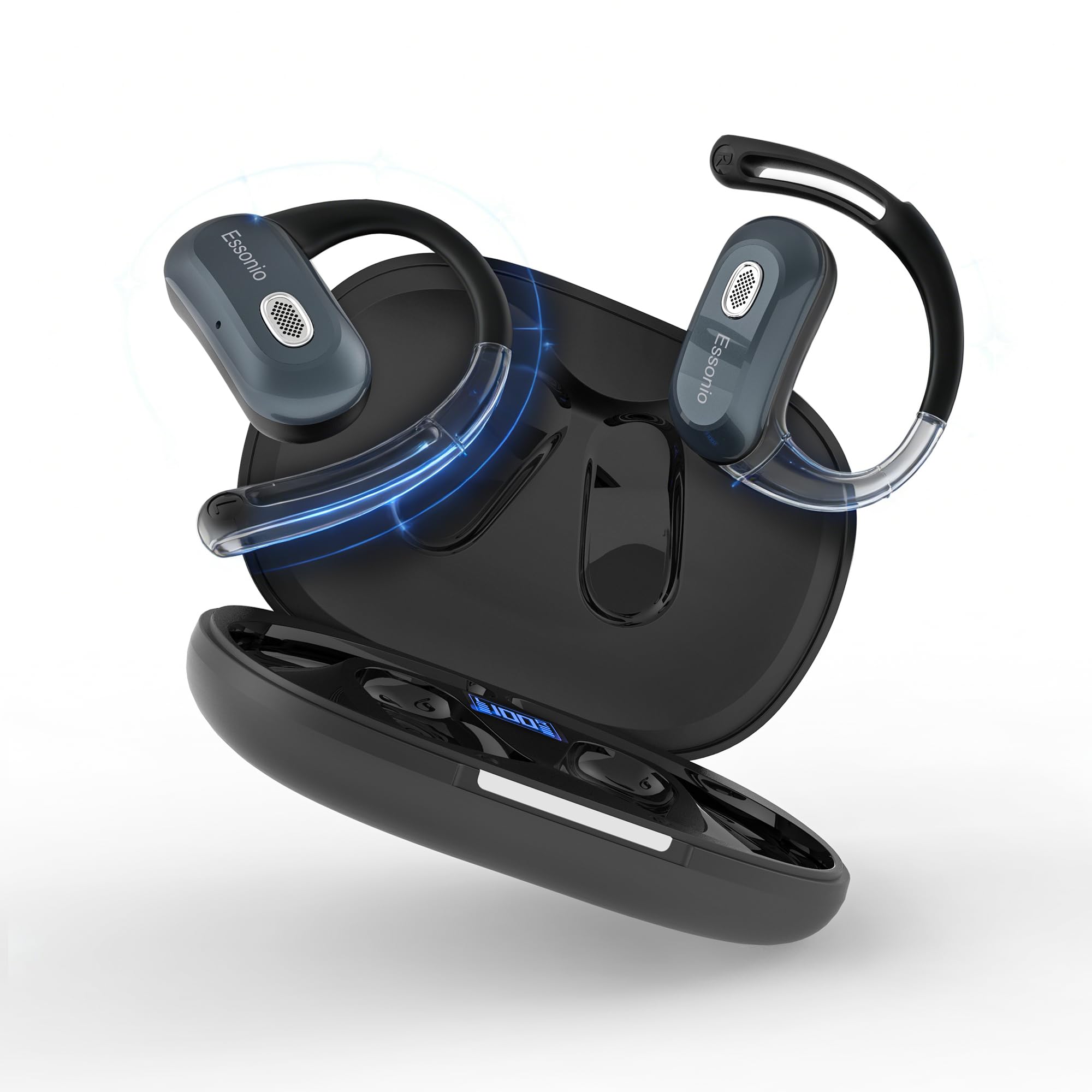 Amazon.com: Essonio Open Ear Headphones Wireless Bluetooth 6.0