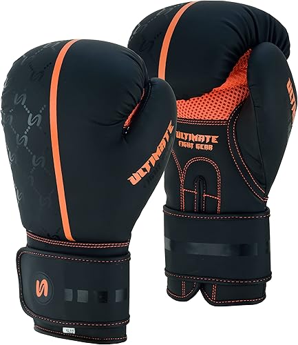 PFG Ultimate Series - Guantes de boxeo MMA Muay Thai para entrenamiento y trabajo en bolsa