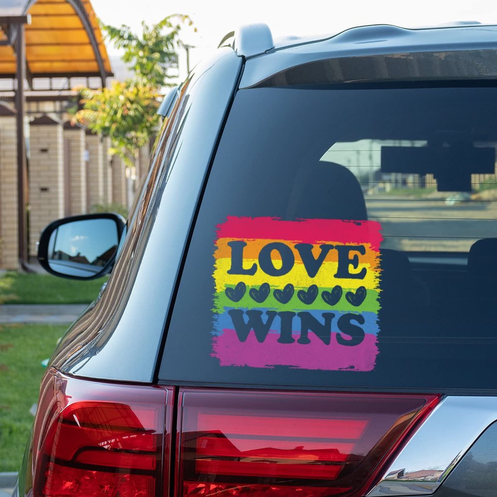 Pegatinas De Ventana De Arco Iris Deslubrantes Reflectantes Coloridas