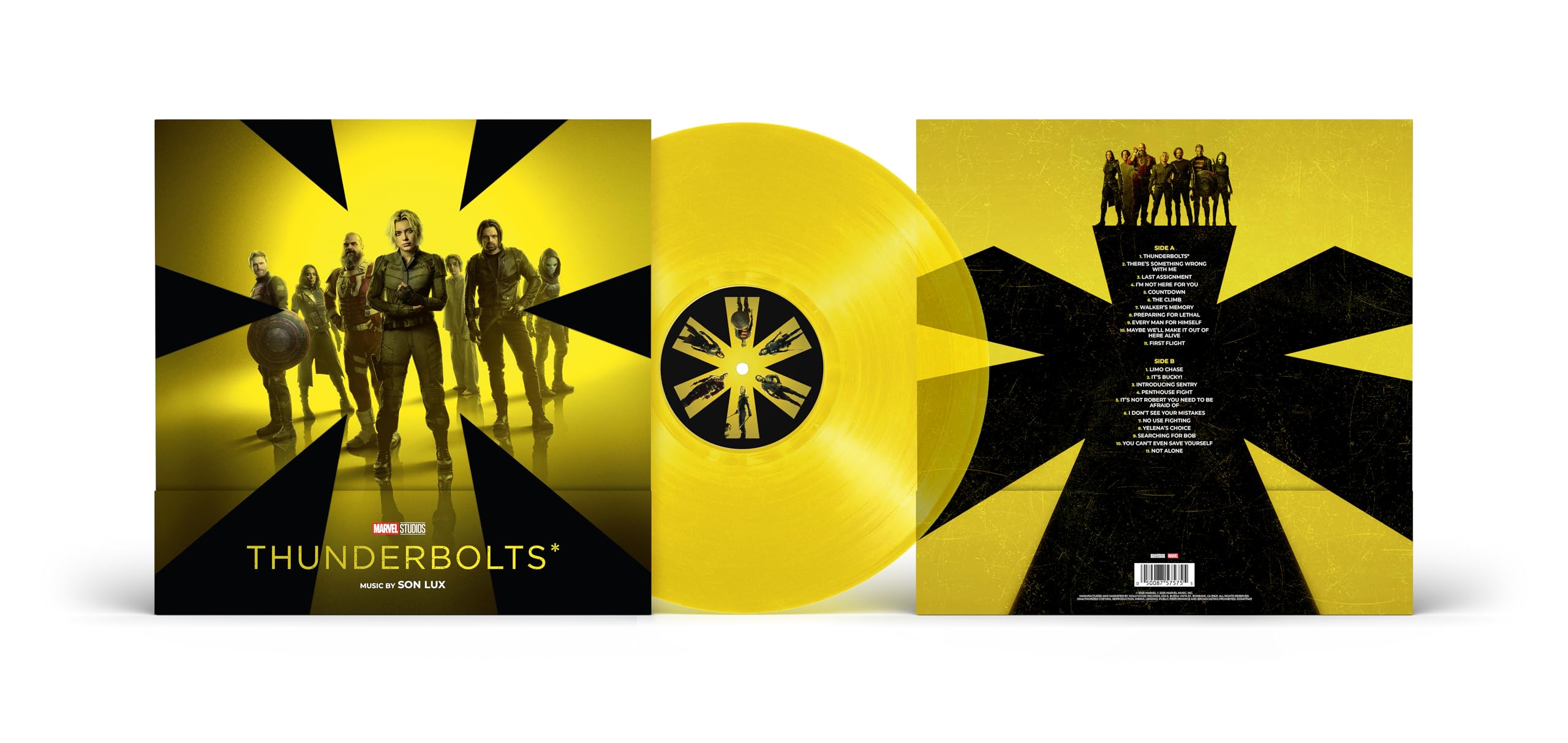 Thunderbolts* Score Transparent Yellow