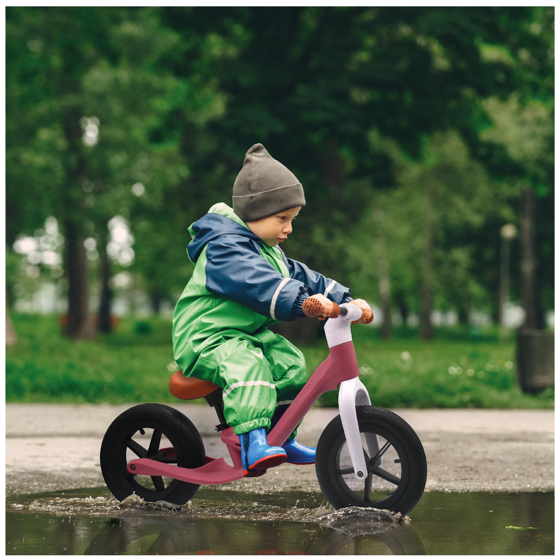 BUDDY BABY Superbike lekki rower biegowy z regulowanym siedziskiem, rower z 2 kołami, rower dla dzieci od 3 lat, do 35 kg i z ramą niską