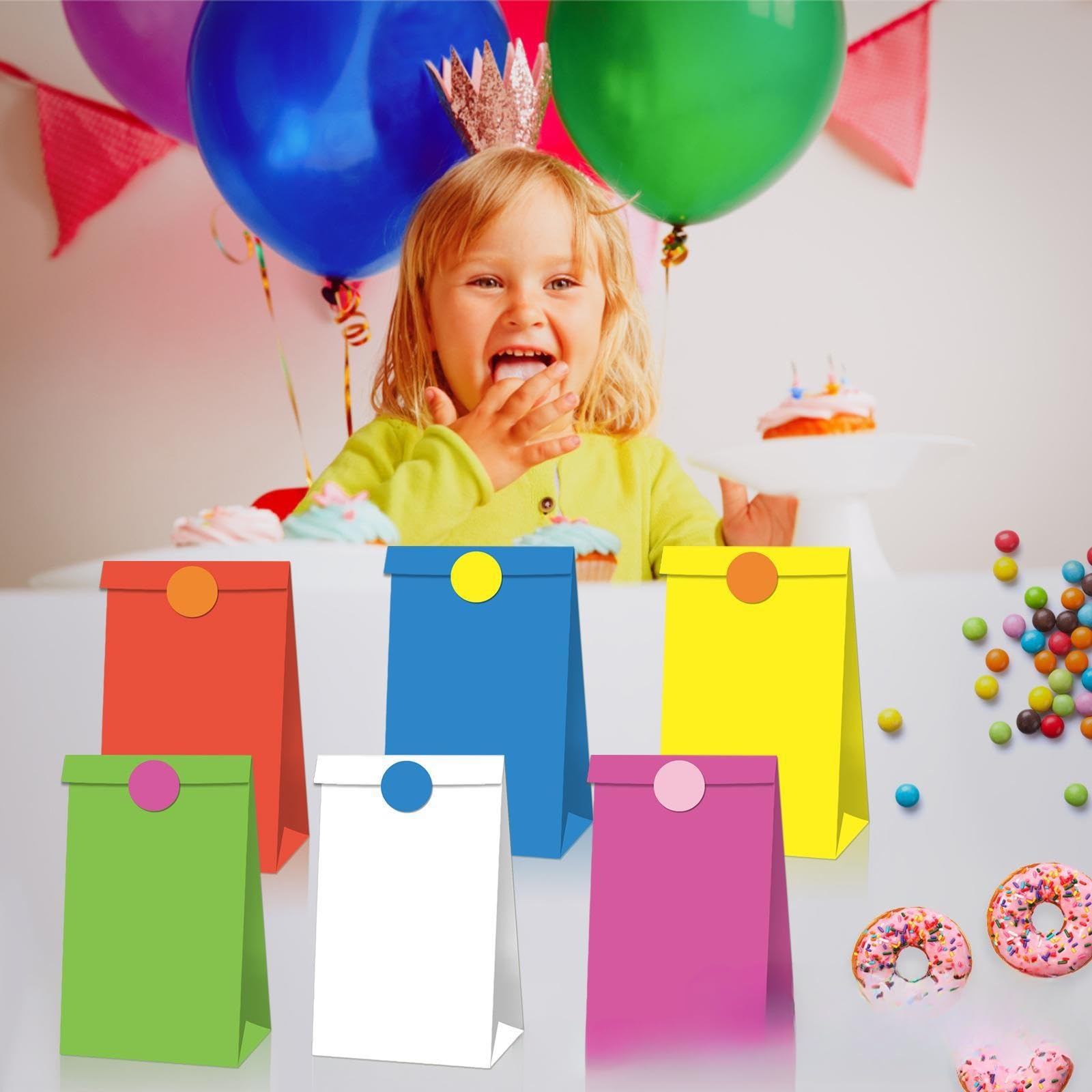 50/100 Stück dekorative 22 x 12 x 8 cm große Schachteln, vielseitige Süßigkeitenschachteln für Kindergeburtstage, Hochzeiten, Weihnachten, Babys