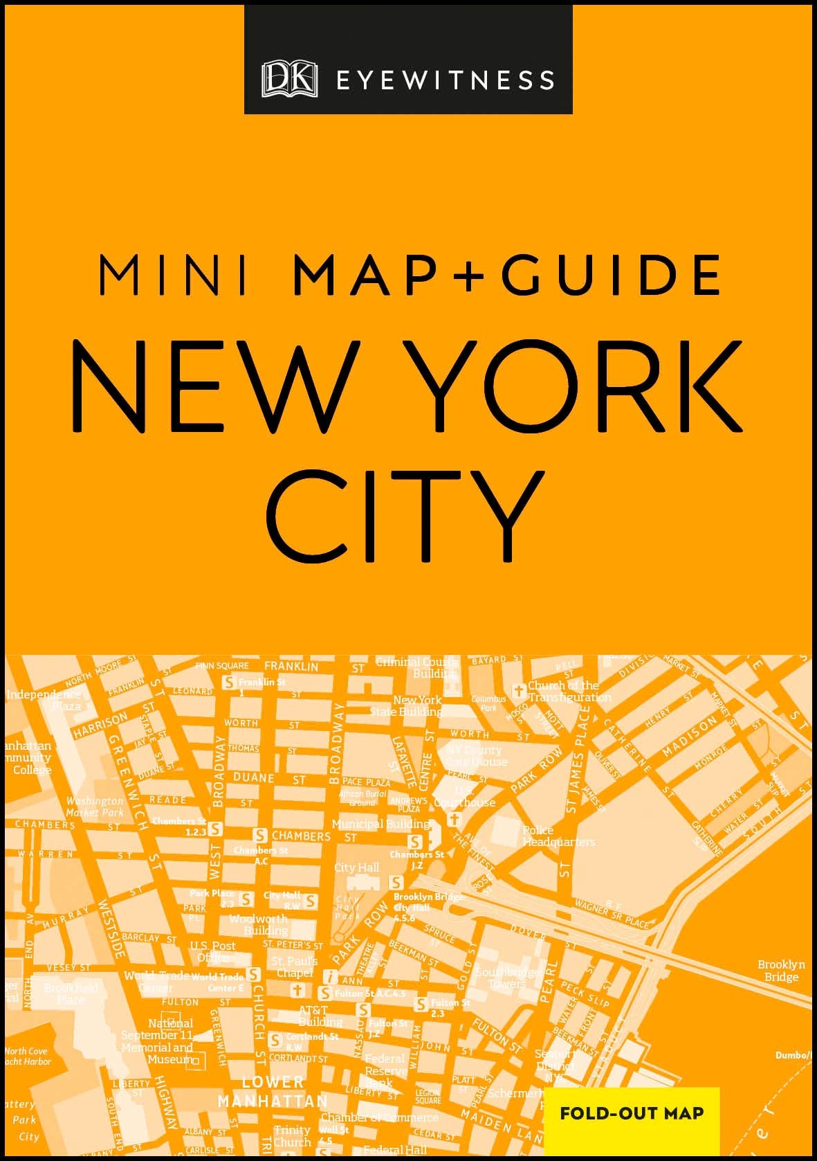 Dorling Kindersley Ltd Dk Eyewitness New York City Mini Map And Guide