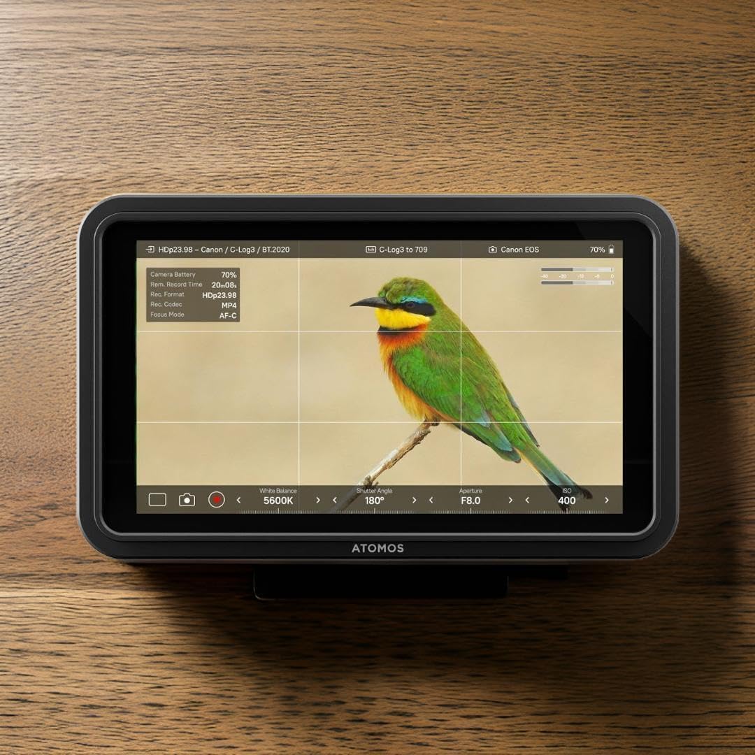 Atomos Shinobi II HDMI 4K Monitor with HDR Touchscreen Bundle with Atomos 5-Inch Monitor and Recorder Accessory Kit (2 Items)