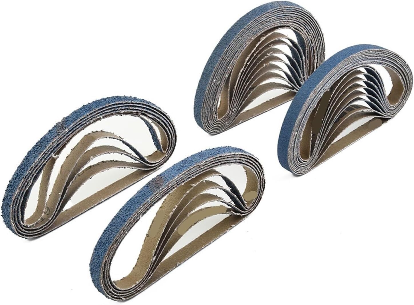 ByNGSDCC Paper,10 Pcs Sanding 330 * 10mm Sandpaper Zircon Tools for Metal Wood Grinding Polishing Accessories(120)