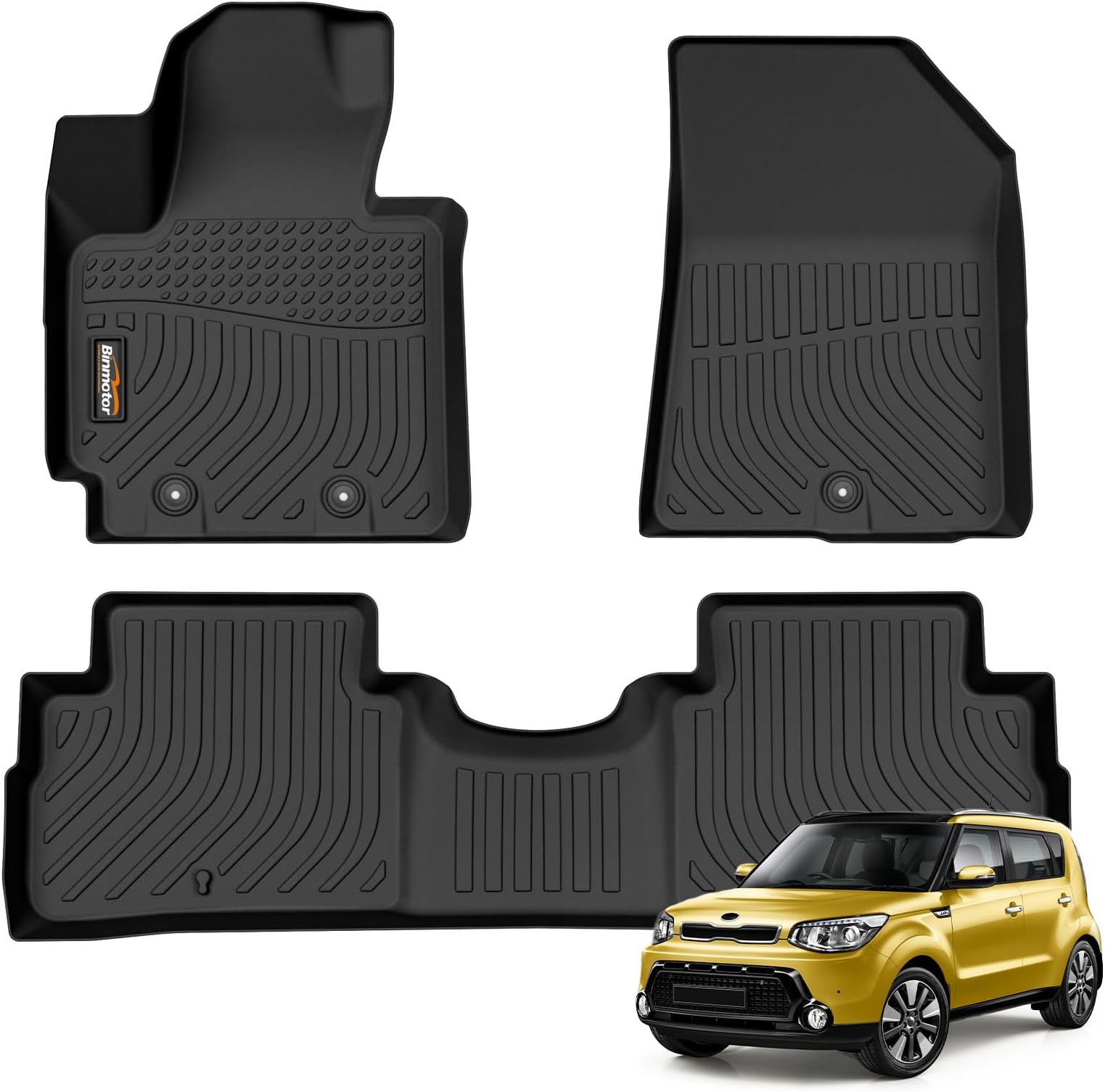 Avery Automats 4 Piece Set Custom Carpeted Floor Mats