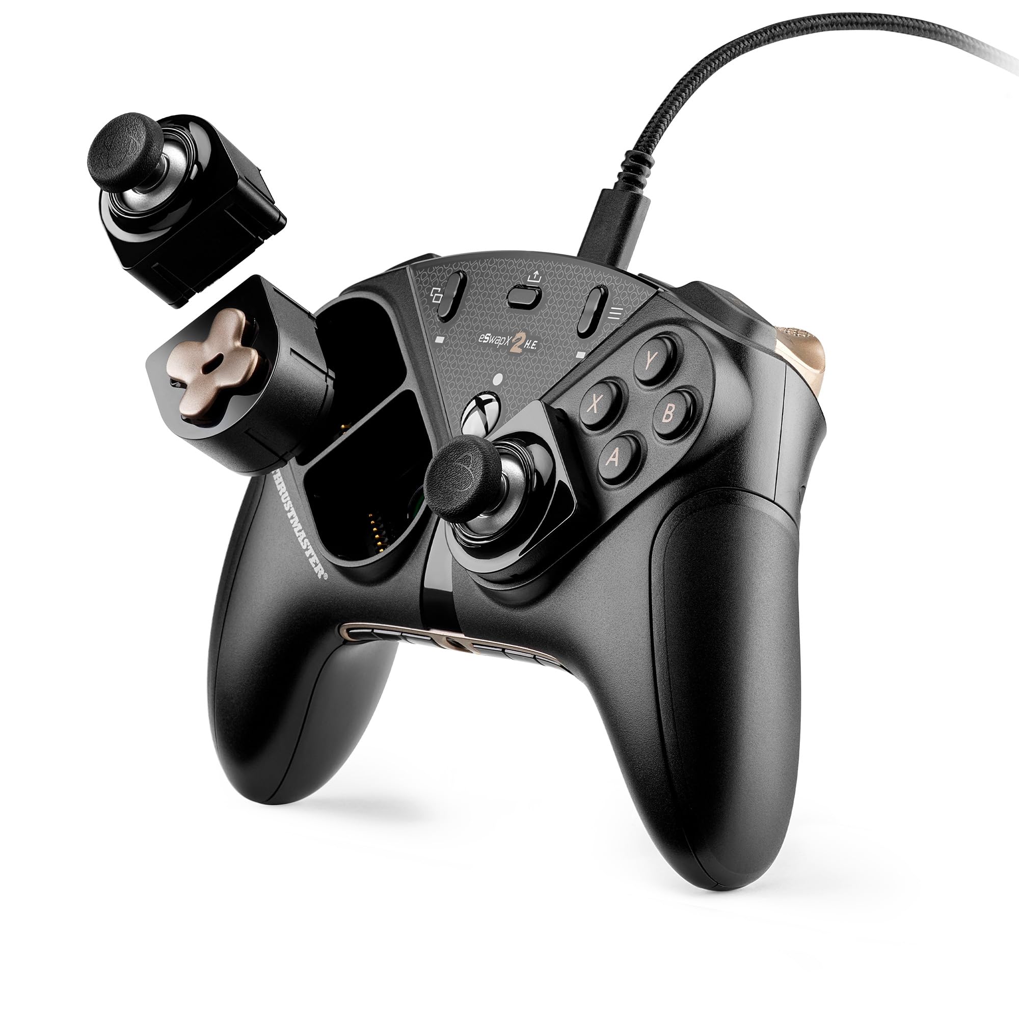 Thrustmaster ESWAP X2 H.E – Manette de jeu Esport modulaire avec sticks Hall Effect H.E.A.R.T. anti-drift – Compatible Xbox Series X|S, Xbox One et PC