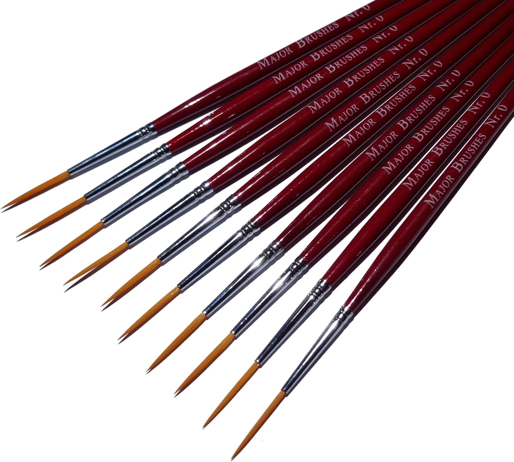 Pinstriping Brush 3 Size Kit (01, 02, 03) High Performance Striping