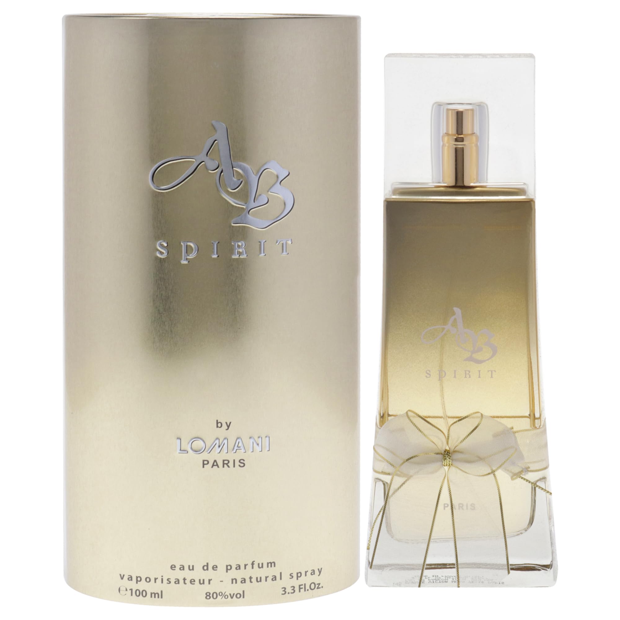 Amazon.com : Lomani AB Spirit Eau De Parfum Spray for Women, 3.3
