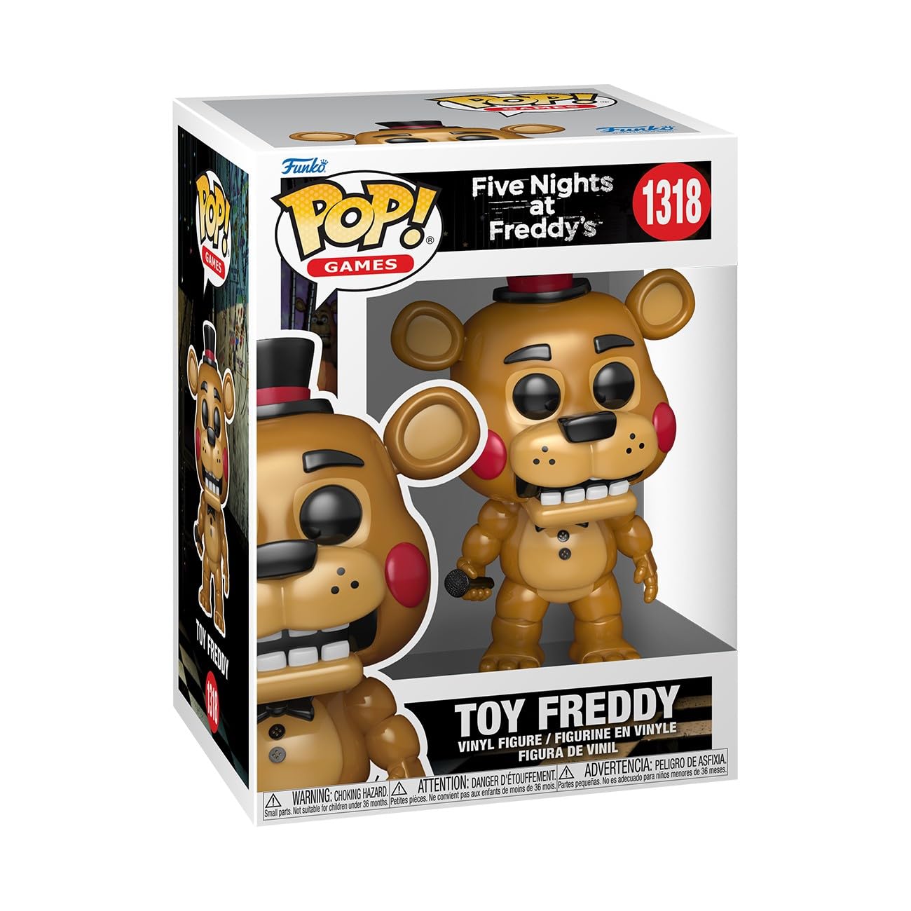 Funko POP! Games: Five Nights at Freddy's (FNAF) - Toy Freddy Office