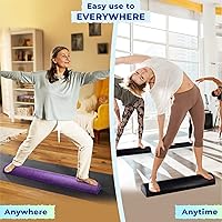 Vista 4 de Yes4All High-Density EPP Half Round Back Roller Foam, Exercise Foam Roller for Yoga, Pilates & Stretching - 12, 18, 24, 36 inch