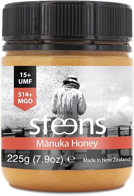 Steens Raw Monofloral Manuka Honey MGO 514+ (UMF15) 225g