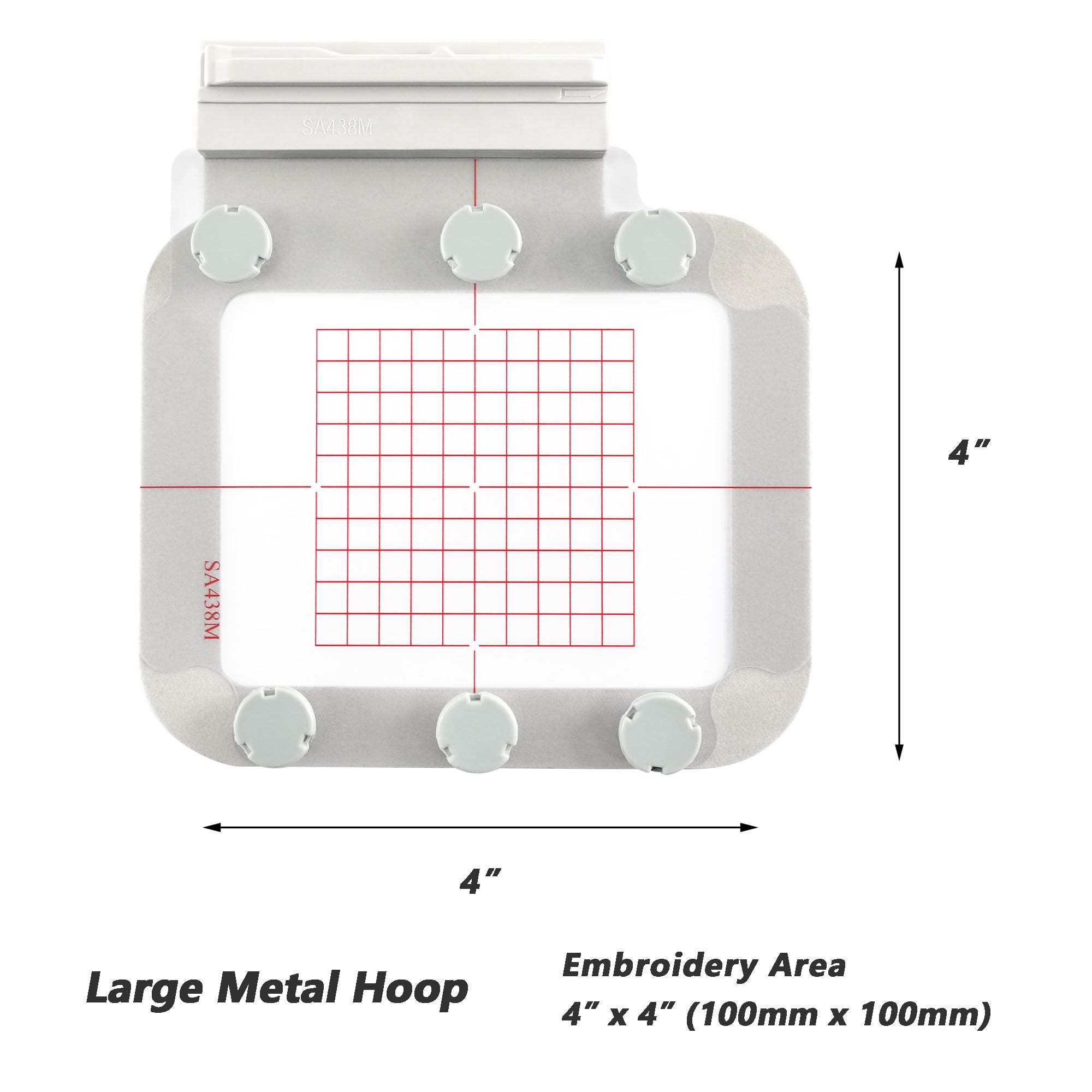 Ensemble de cerceau magnétique MagnaHoop pour Brother Innovis NQ1700E NQ1600E NQ1400E NQ3600D Dream Machine 2 VE2200 4000D 1500D V7 V5 VM5200, Cadres de canevas magnétiques en métal pour machine à