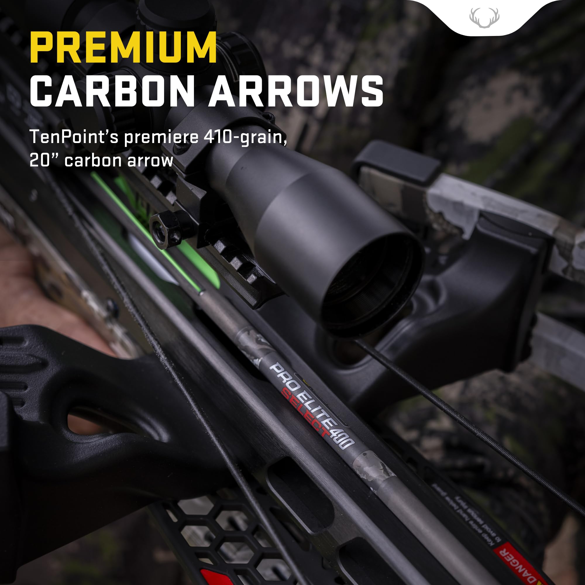 Amazon.com : TenPoint Pro Elite 400 Select Arrow - 20-inch, Pack