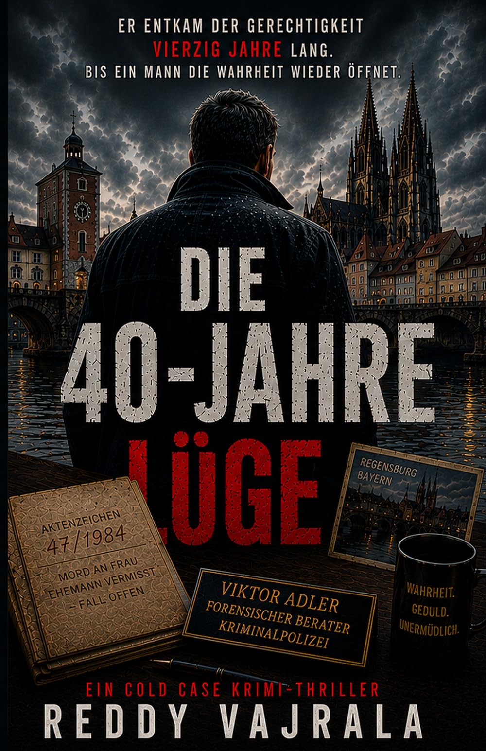 Die 40-jährige Lüge: Ein Viktor-Adler-Krimi, Ein cold case krimi - thriller
