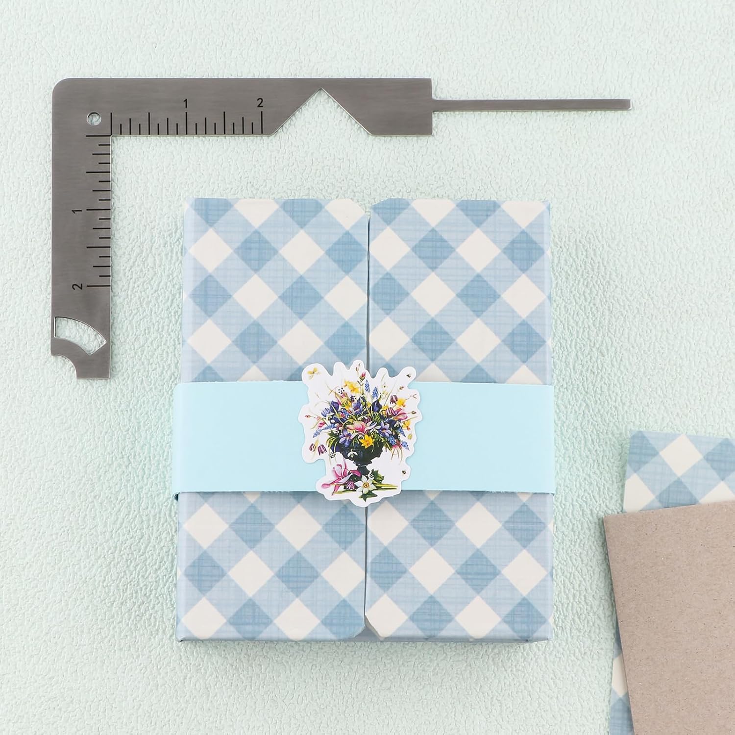 10Pcs Book Cover Guide,5-in-1 Stainless Steel Metal Bookbinding Cover Tool for Making Book Cover Creating Book or Album Covers Out of Chipboard Makes Creating Covers Out of Chipboard Simple.