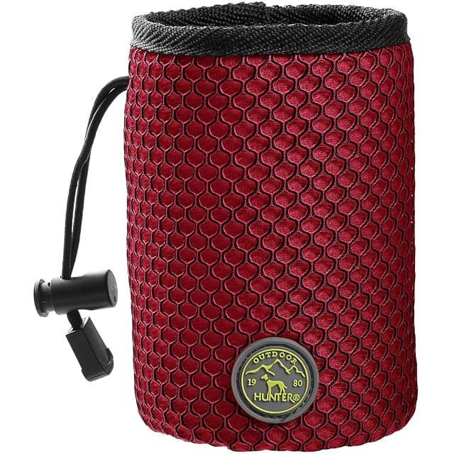 HUNTER Hilo Basic - Bolsa para Aperitivos, Color Rojo, Talla única