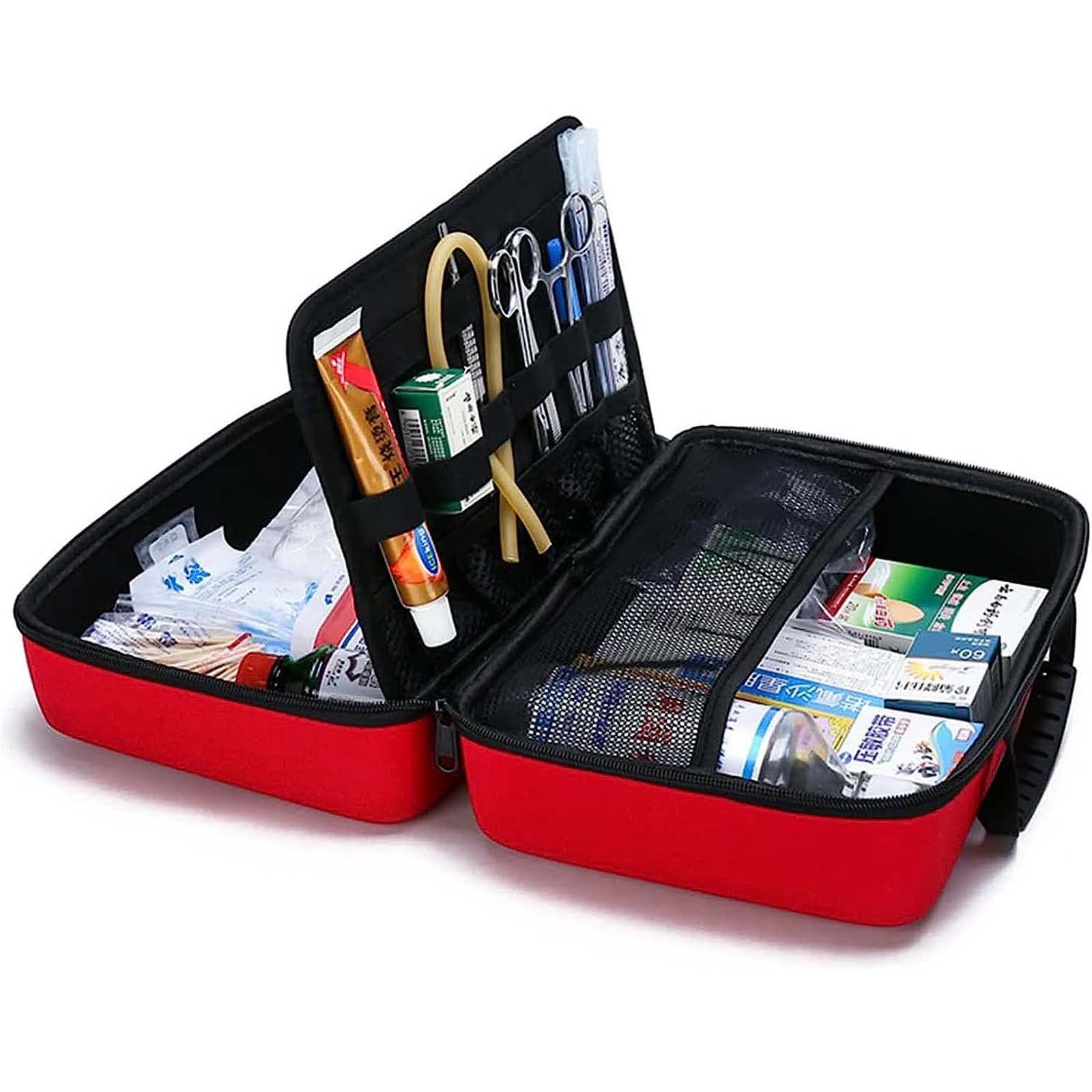 Botiquín De Primeros Auxilios para Viajes, Cuidado De Emergencia Esencial para Campamentos Y Caminatas, Ideal para Automóvil, Hogar, Bote, Escuela, Campamento, Oficina