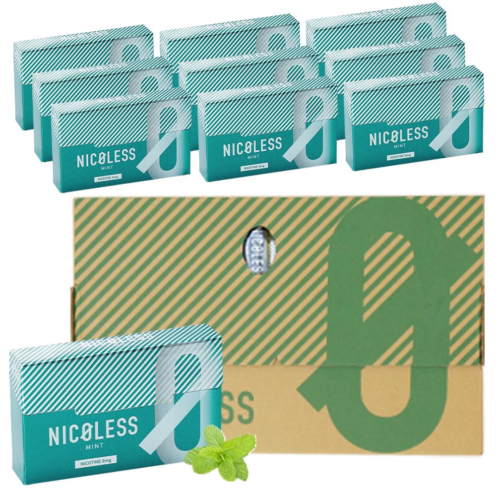 Amazon.co.jp: NICOLESS ニコレス ミント 1カートン(10箱入り) 茶葉