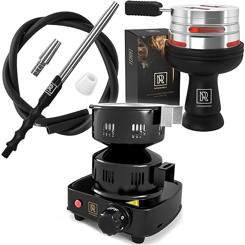 M. ROSENFELD Hookah Hose with Adapter & Mouthpiece & Premium