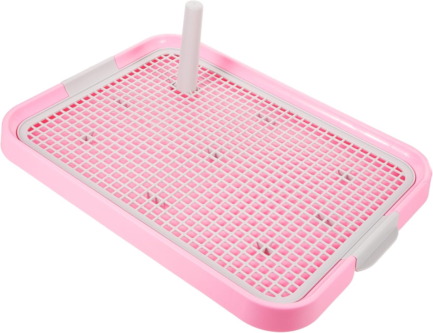 Indoor Pee Grass Dog Stainless Dog Toilet Pet Puppy Litter Toilet Train Potty Column Grid