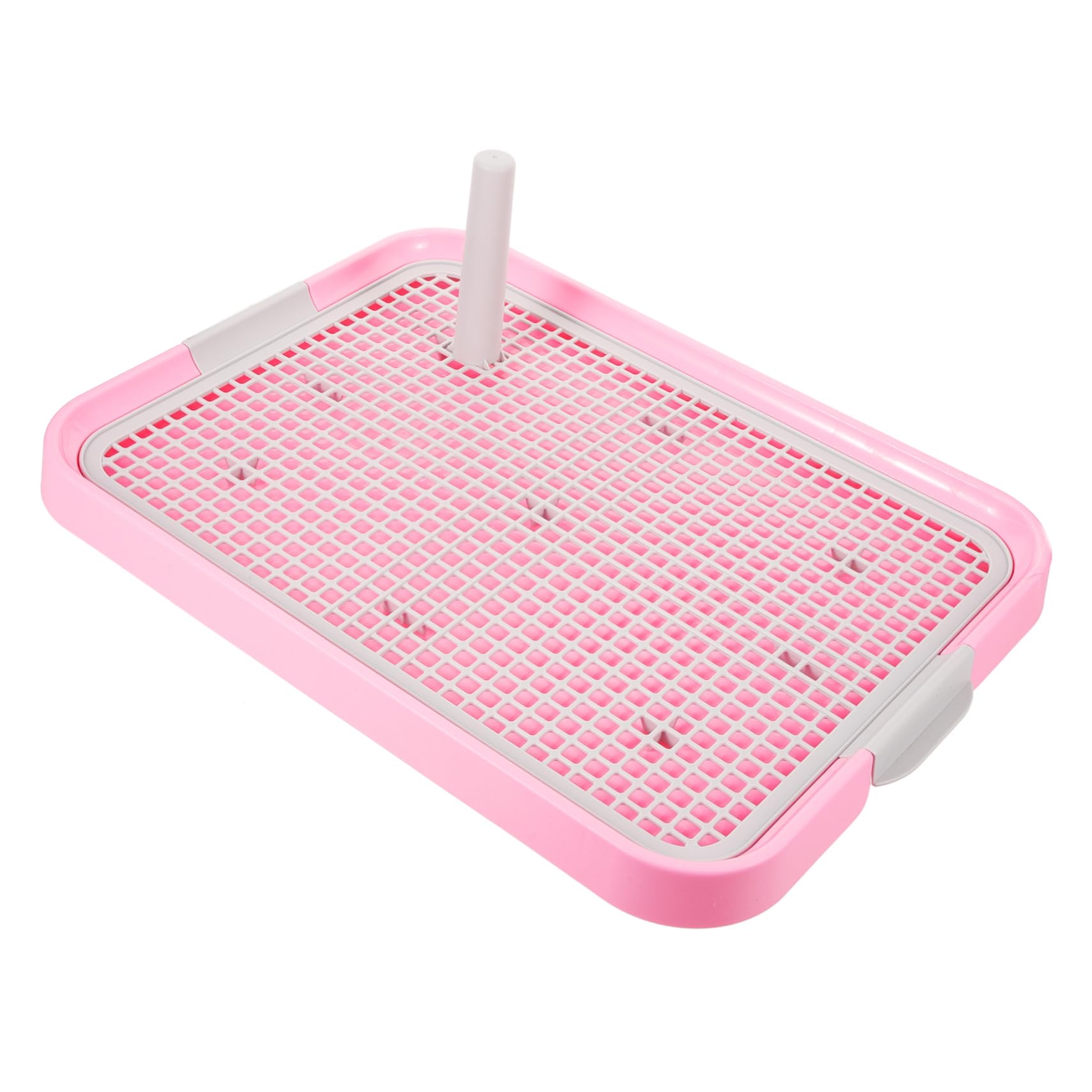 CIYODO Puppy Toilet Training Tray Non Slip Dog Potty with Mesh Design for Indoor Use Easy to Portable Pet Bathroom for Dogs