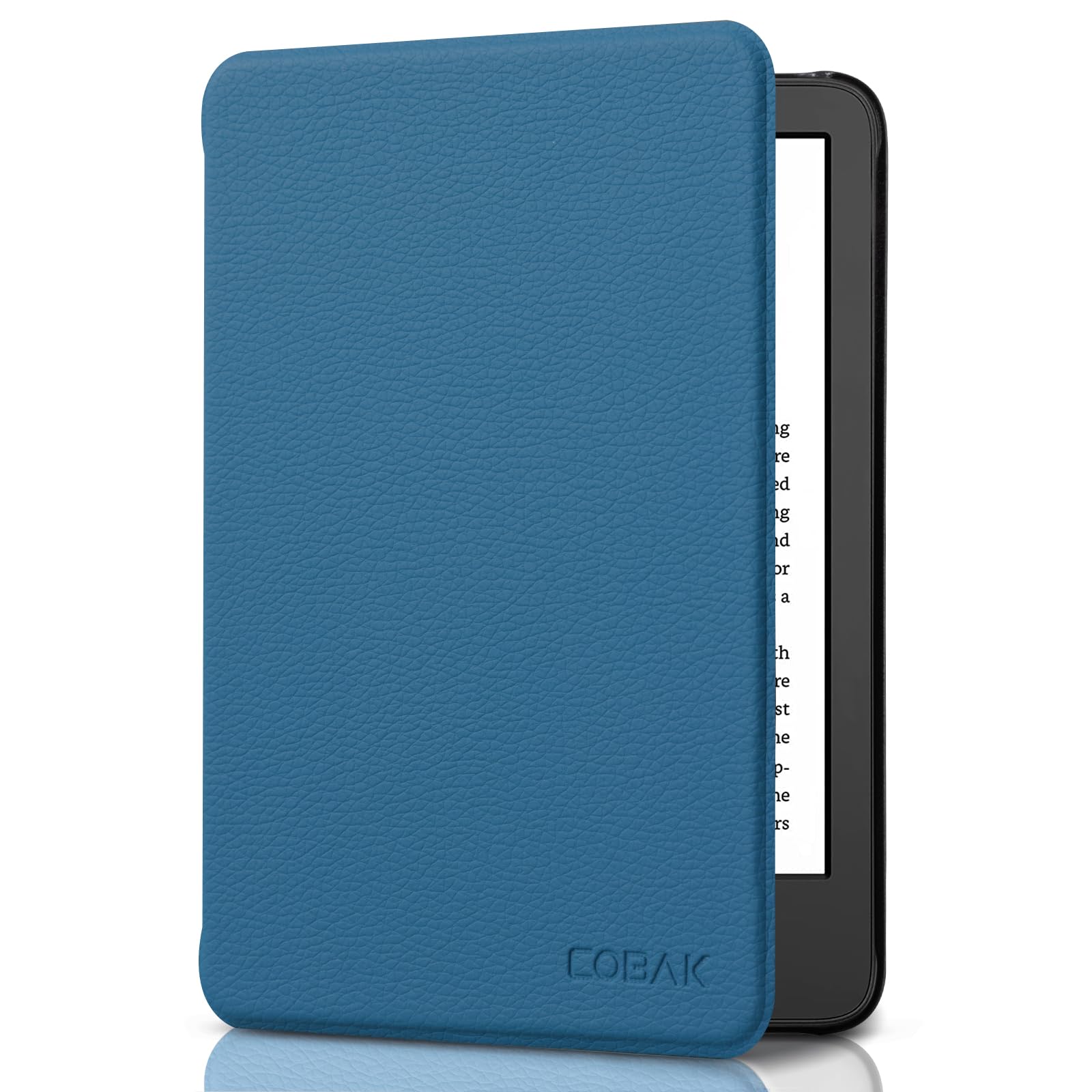 CoBak Case for All New 6 Inch Kindle 2024 and 2022 (11 Generation) - PU Leather Smart Cover, Auto Sleep and Wake, Premium Protective Case for Kindle Basic